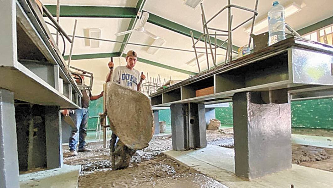 Avanza obra de escuela en Jojutla