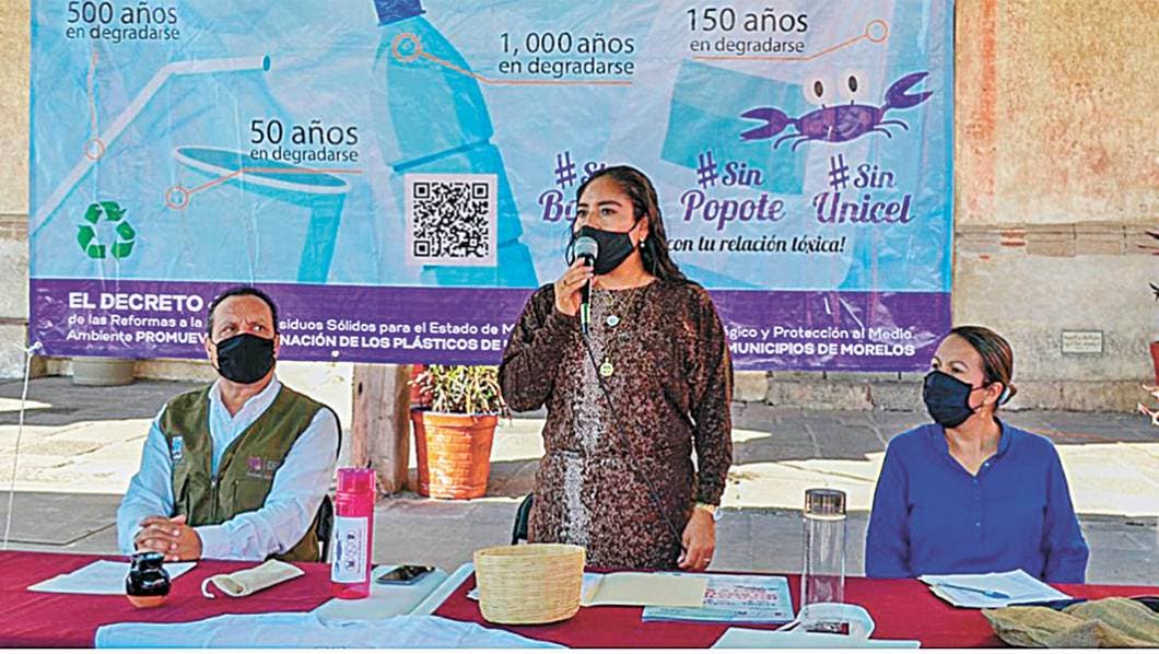 Se suman a campaña vs plásticos en Tlayacapan