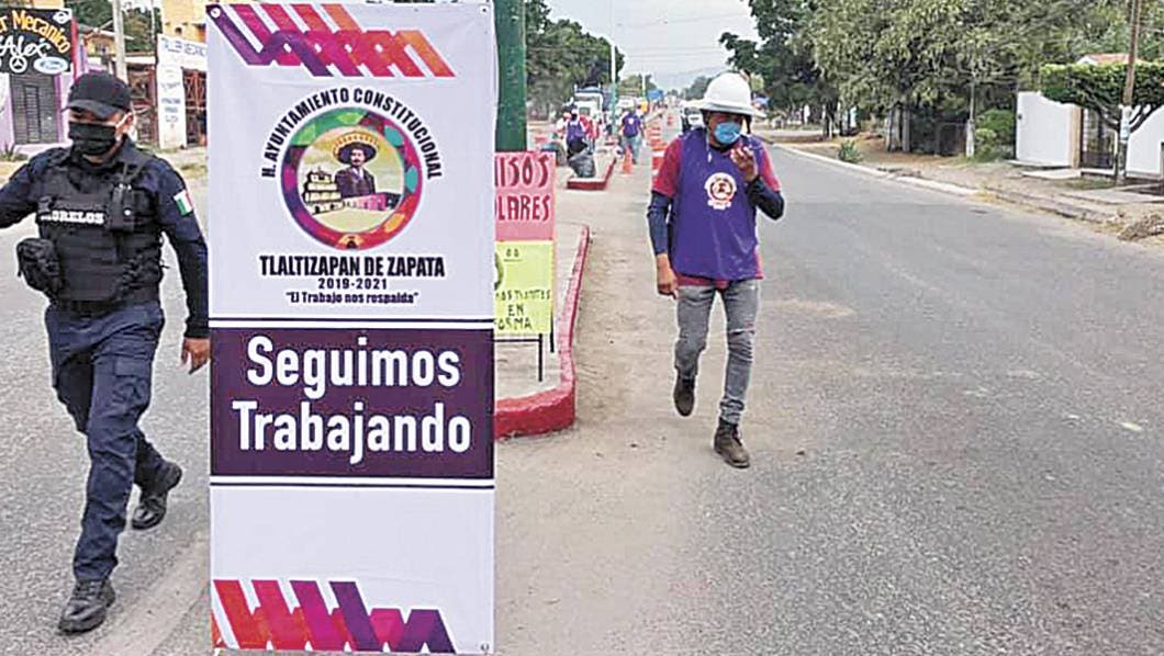Atienden colonias Zapata y Otilio Montaño, de Tlaltizapán