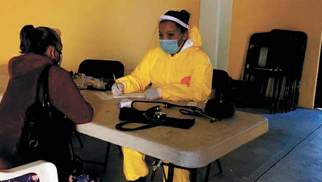 Brindan servicio médico en Tlayacapan