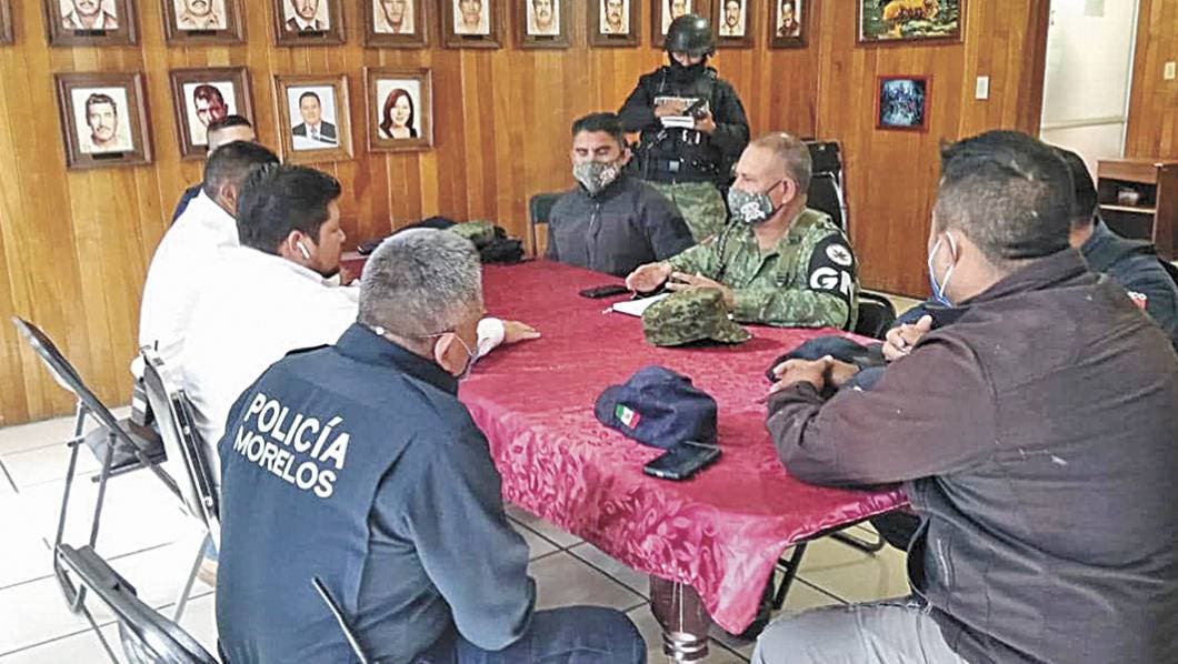 Refuerzan seguridad en Tetela del Volcán