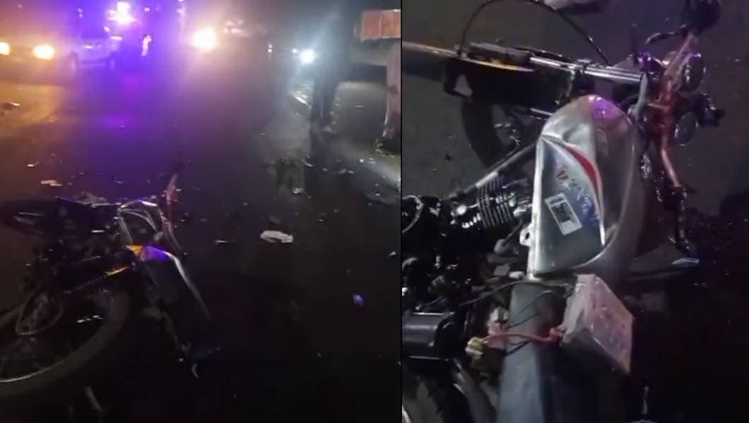 Accidente en la Cuernavaca–Tepoztlán deja dos motociclistas lesionados