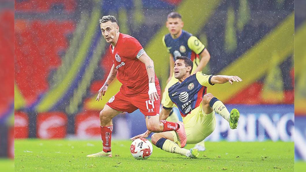 ¡Jugaron feo! - América perdona al Toluca
