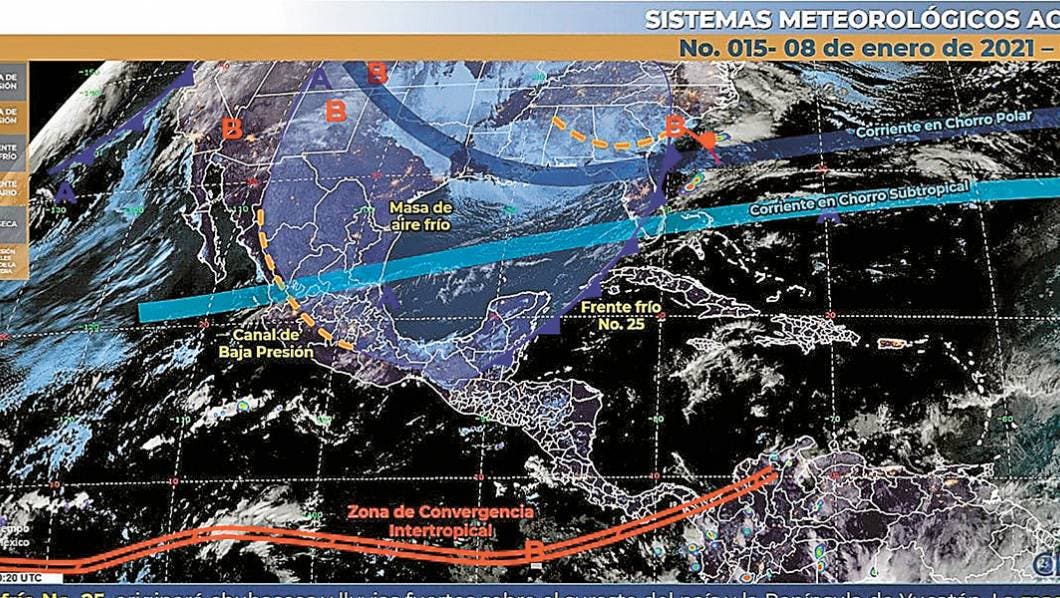 Anuncian fin de semana con frío en Morelos
