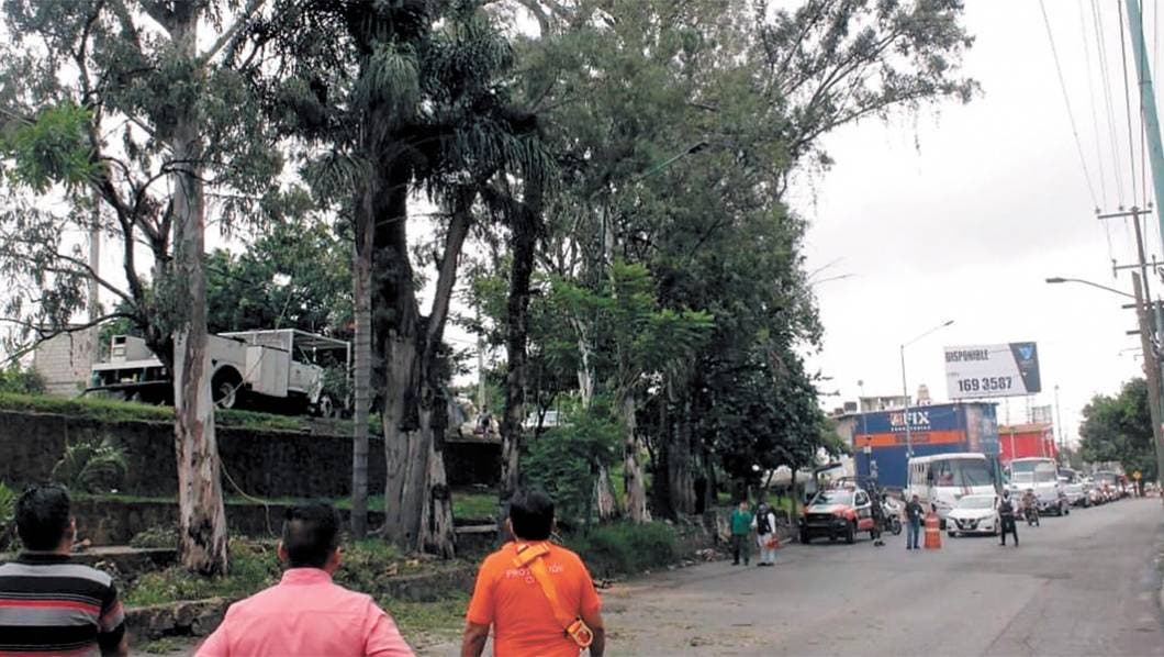 Trabajos. Se estima que la remoción pueda durar dos días.