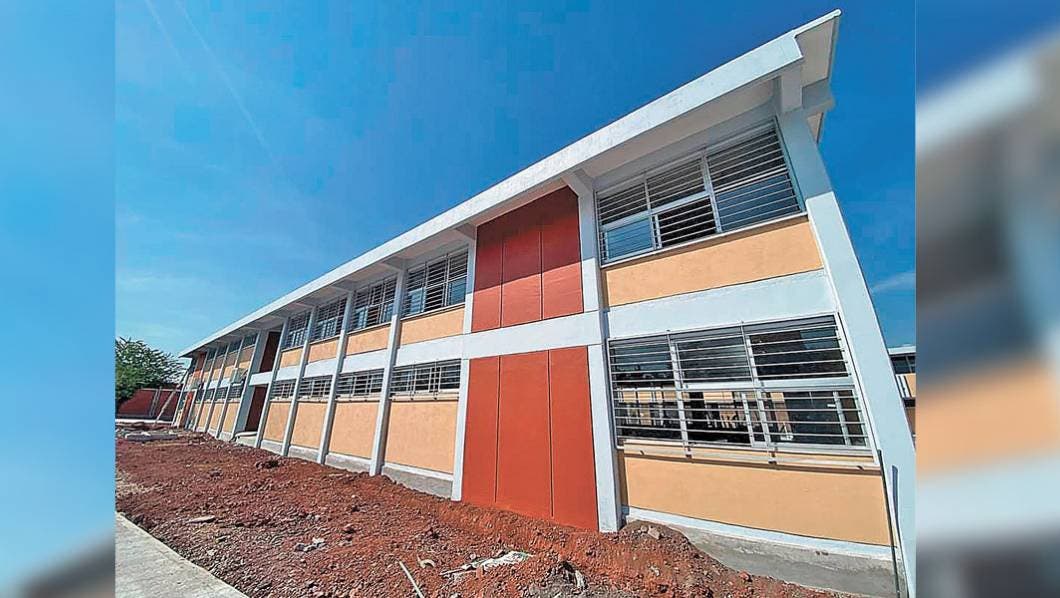 Terminan de levantar escuelas dañadas por el sismo