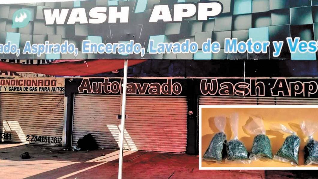 Catean negocio y hallan droga en Zacatepec