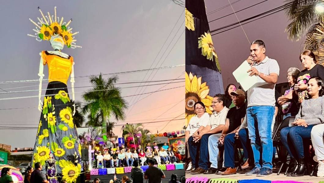 Develan en Emiliano Zapata Catrina Monumental