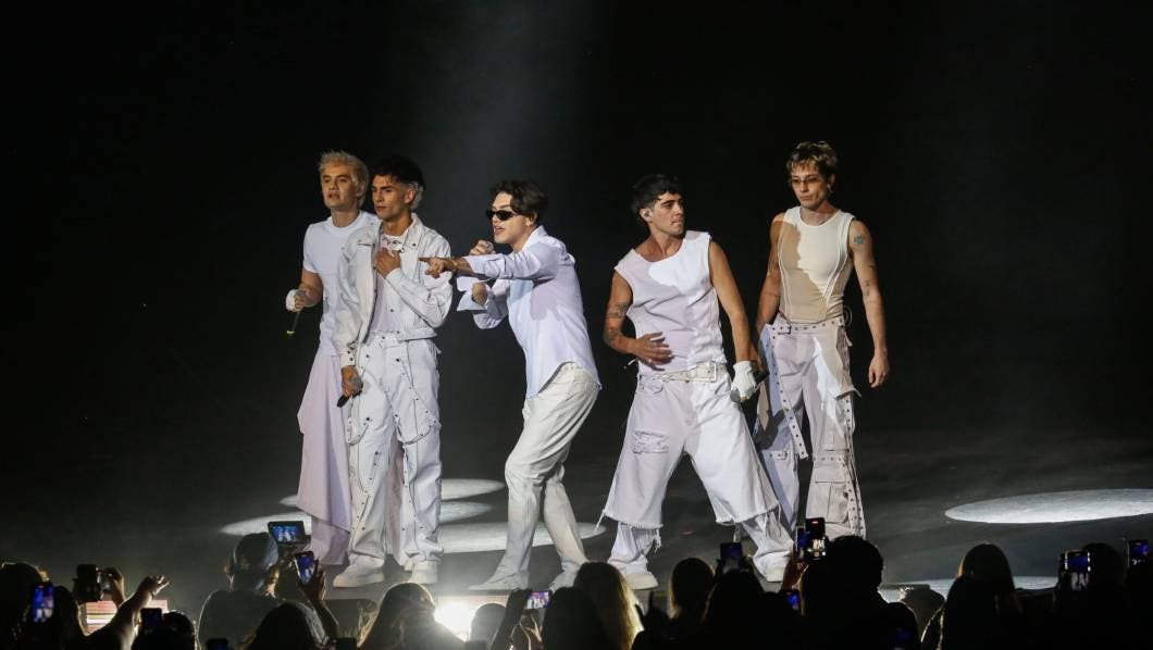 CD9 en concierto de su tor The Last Party