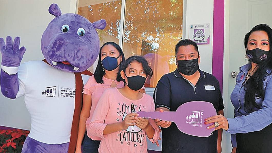 Logran los Celis casa propia en Morelos