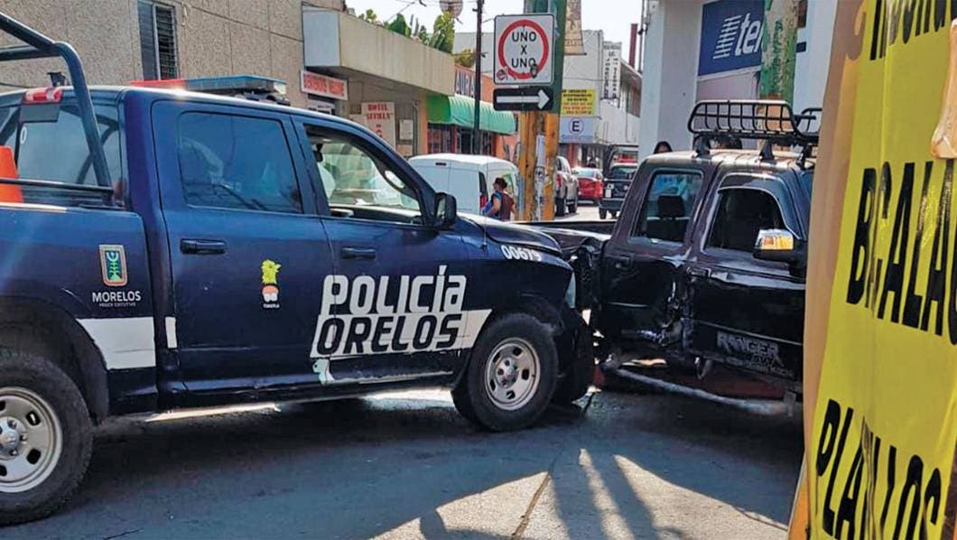 Choca patrulla en Cuautla