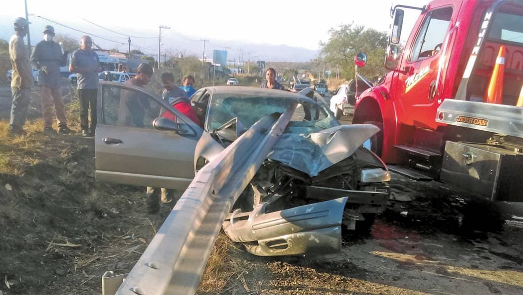 Libra la muerte en accidente en Yecapixtla