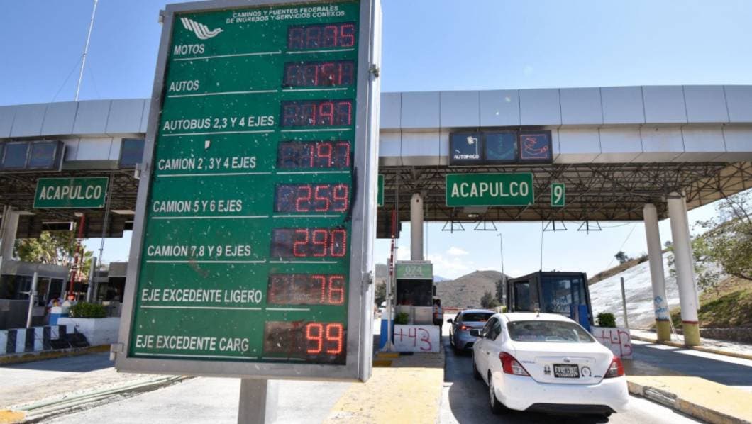 casetas, gratis, Acapulco, huracán John, Otis