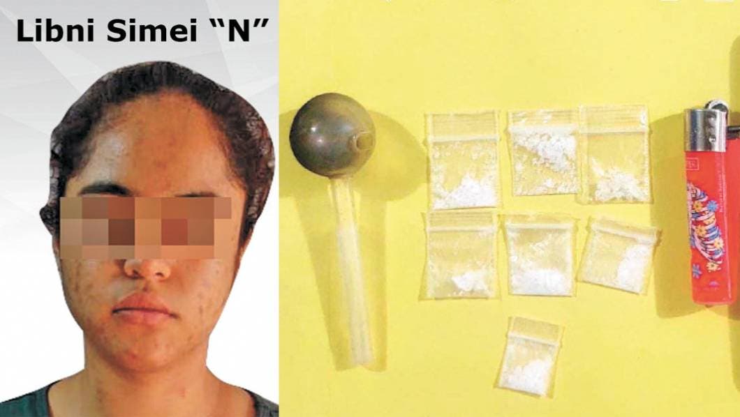 Detienen a mujer con droga en Zacatepec