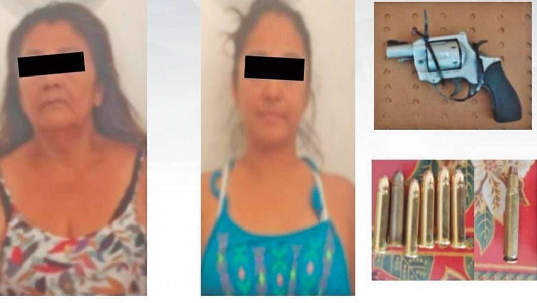 Capturan a dos mujeres armadas en Tepalcingo