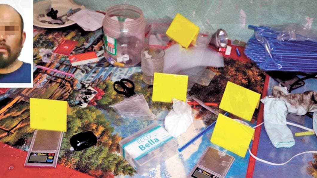 Detienen a un sujeto durante cateo en Ocuituco