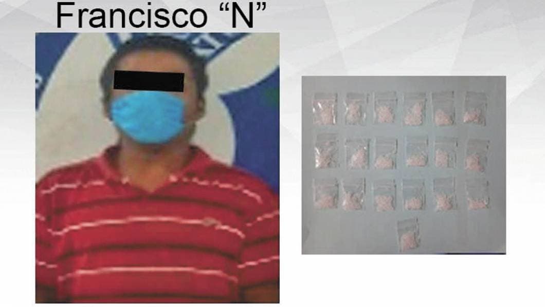 Lo detienen al embolsar las dosis para venta en Morelos