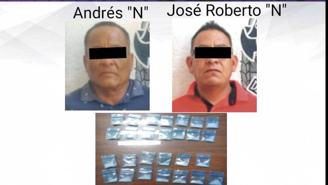Caen dos en Zacatepec con droga