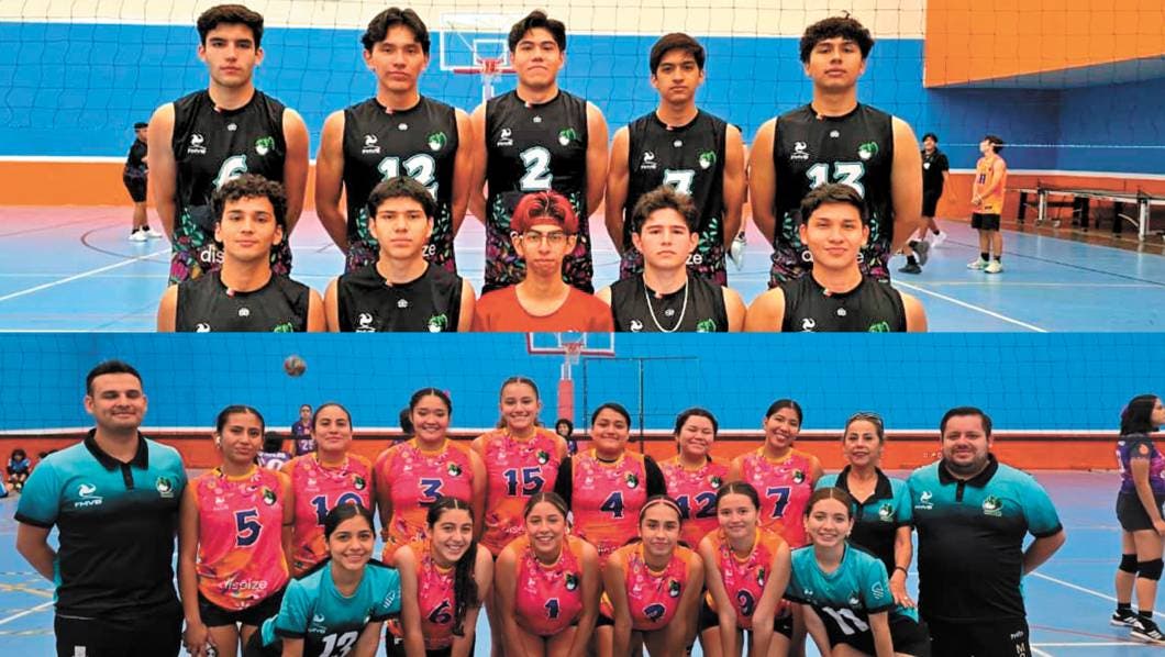 Los Dragones Miraval rugieron con fuerza en el Torneo Estatal de Voleibol