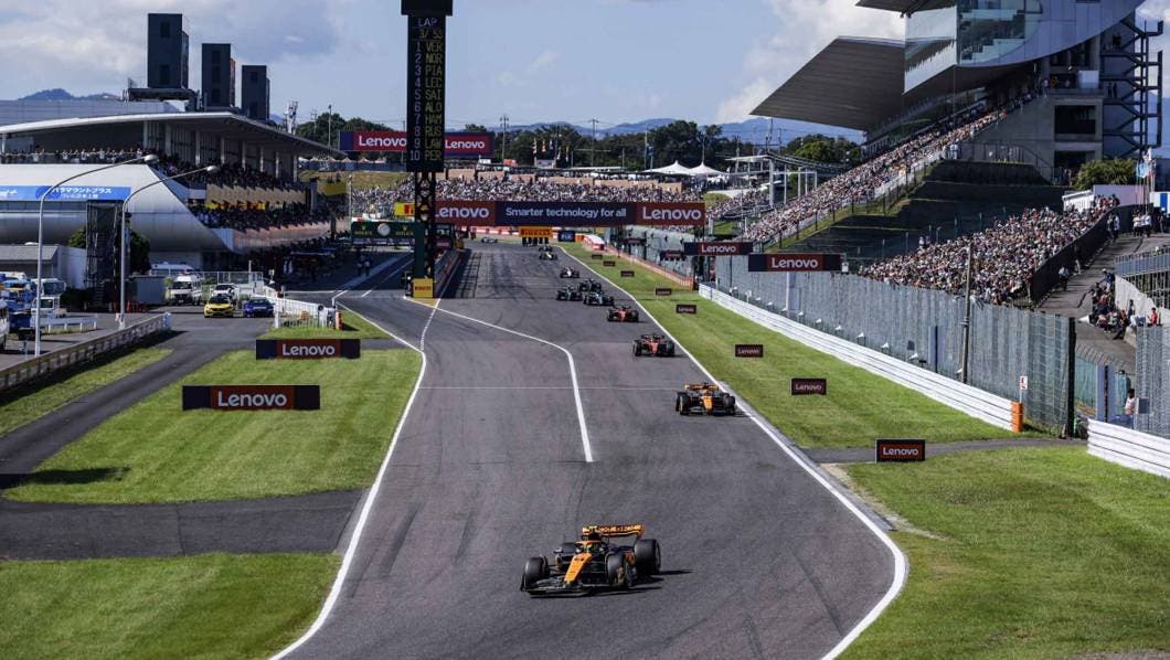 Circuito de carreras en Japón 
