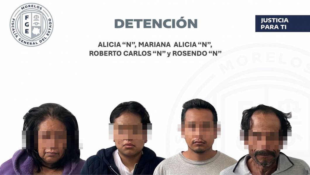 Cuatro detenidos dejó un cateo