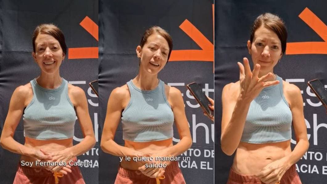 Fernanda del Castillo, delgada