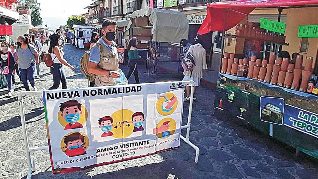 Instalan filtros en Tepoztlán para acceso al Pueblo Mágico
