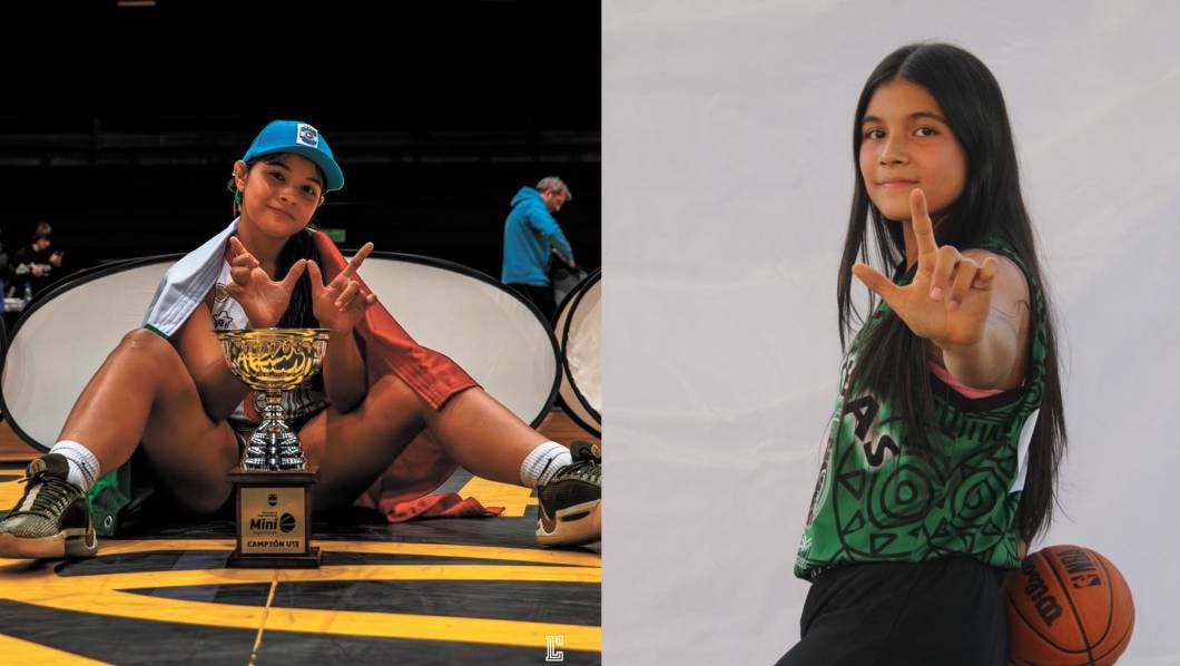 Frida Sotelo, basquetbolista morelense