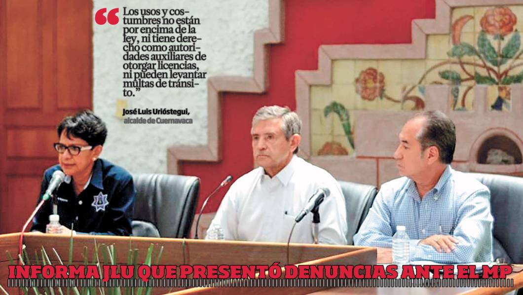 El alcalde de Cuernavaca afirma que la ronda de Ocotepec ha sido agresiva, ha retenido a personas y transgredido la ley