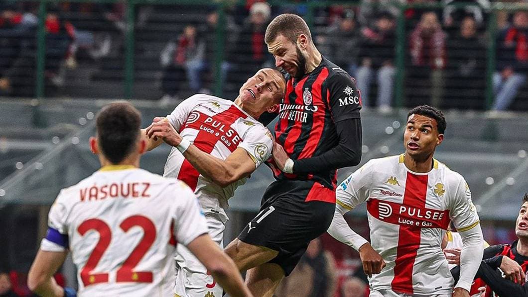 Johan Vásquez llegó a 156 partidos en el futbol de Italia 