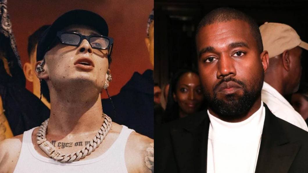 Kanye West filtra colaboración con Peso Pluma