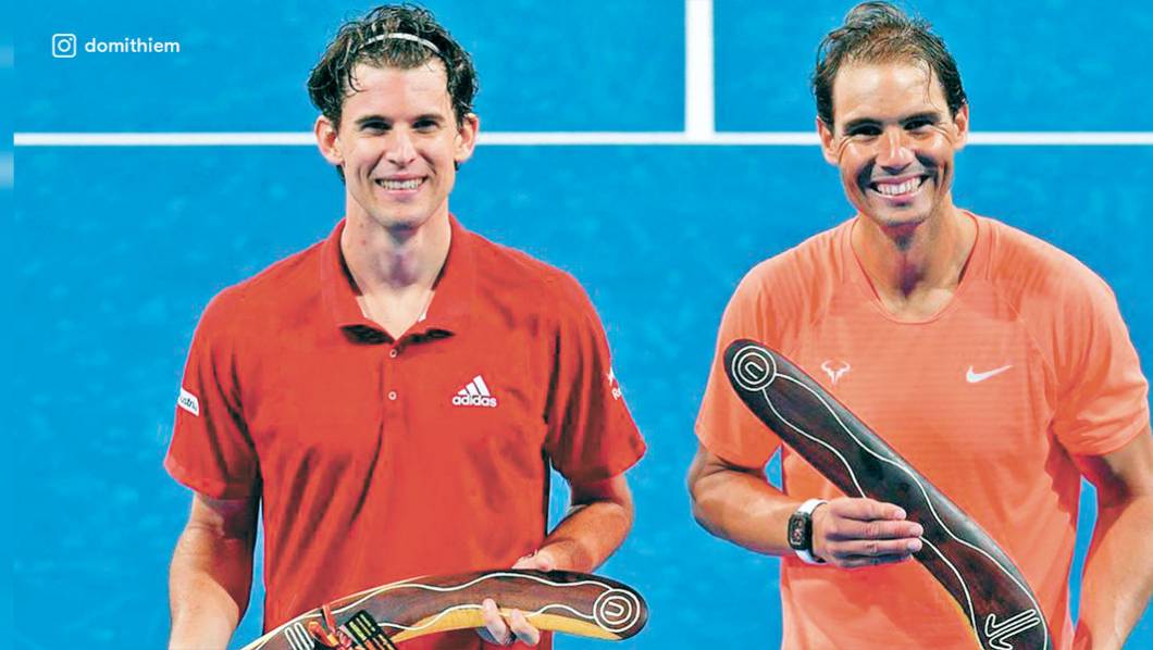 Luce Rafa Nadal para las gradas