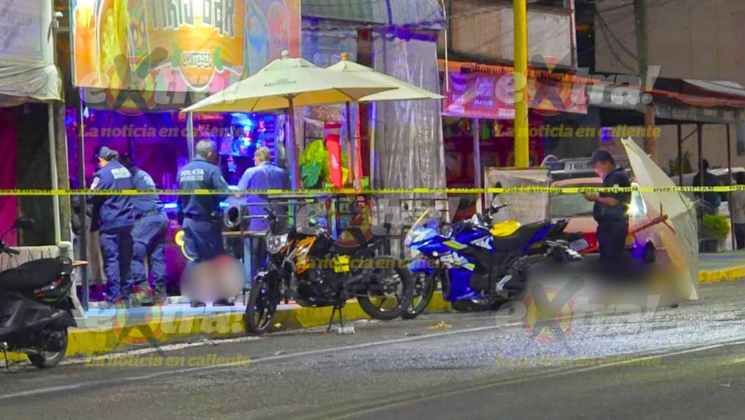 Ataque armado en bar de Oaxtepec deja cuatro muertos y un herido