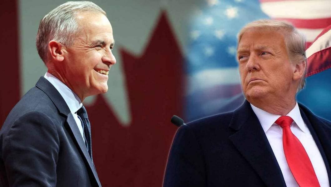 Mark Carney y Donald Trump