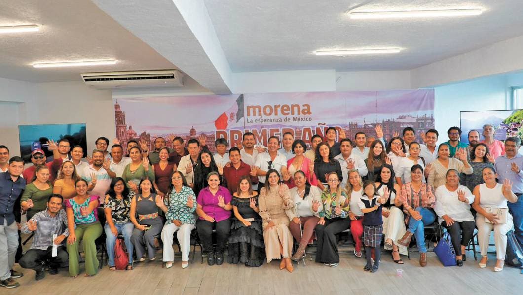 Conmemora Morena Morelos séptimo aniversario