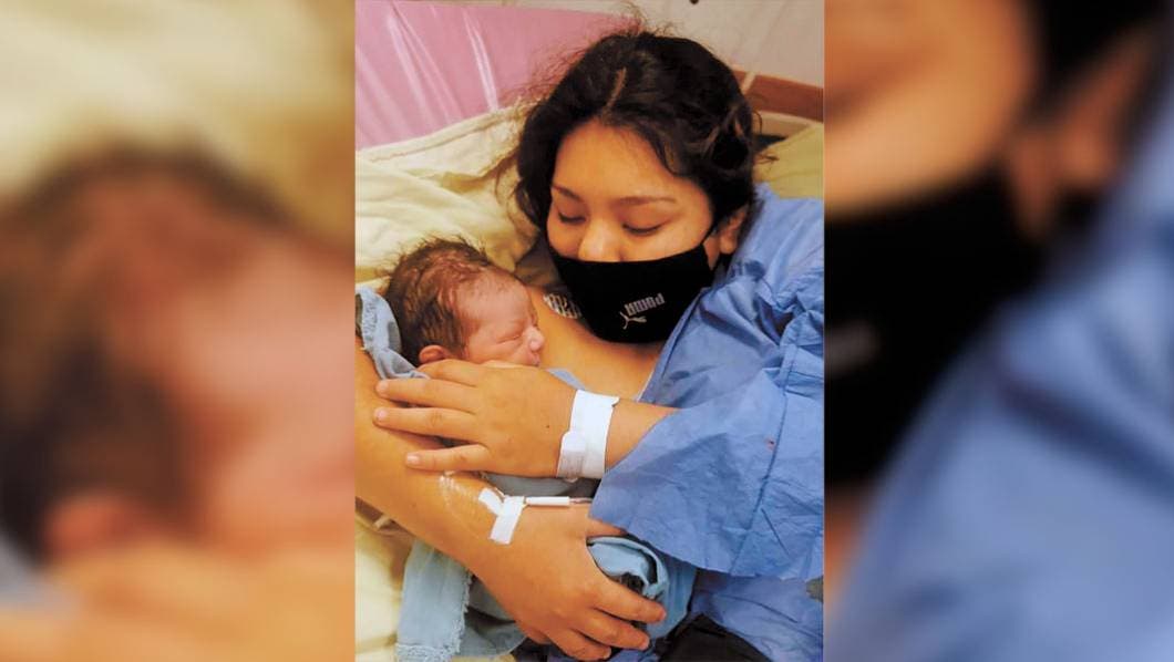 Nataly, primera bebé de 2021; nació en Yautepec