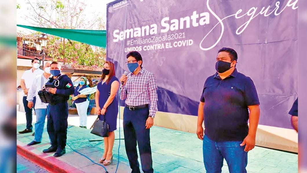 En marcha Operativo Semana Santa Segura en Emiliano Zapata