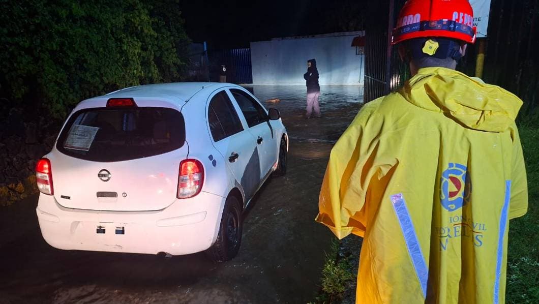 Lluvias Cuernavaca, Temixco y Emiliano Zapata.