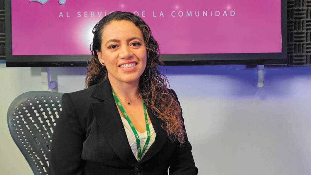 La especialista Cinthia Abaroa Chauvet