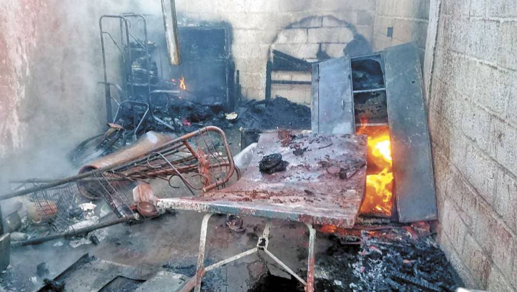 Arde casa en Cuautla