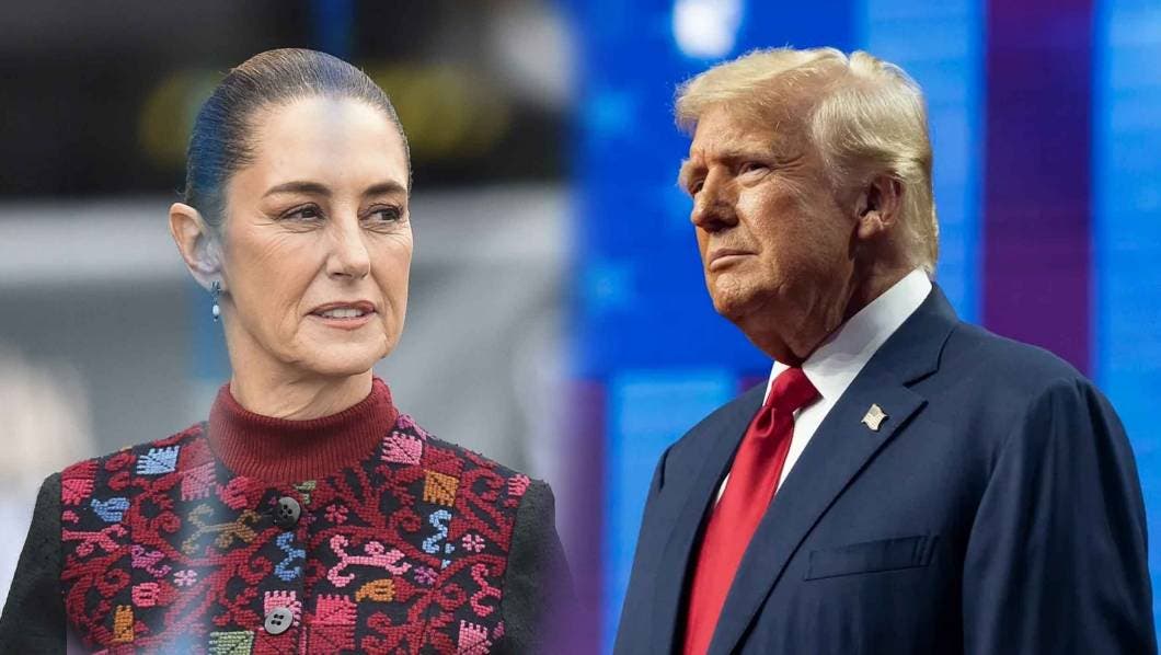 Sheinbaum y Trump