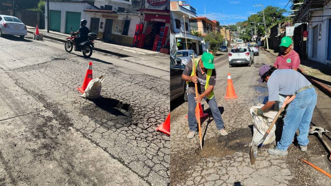 Reparación vial