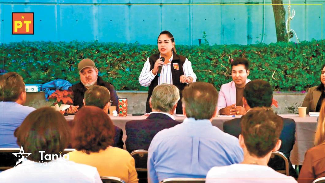 La diputada del Partido del Trabajo (PT), Tania Valentina Rodríguez