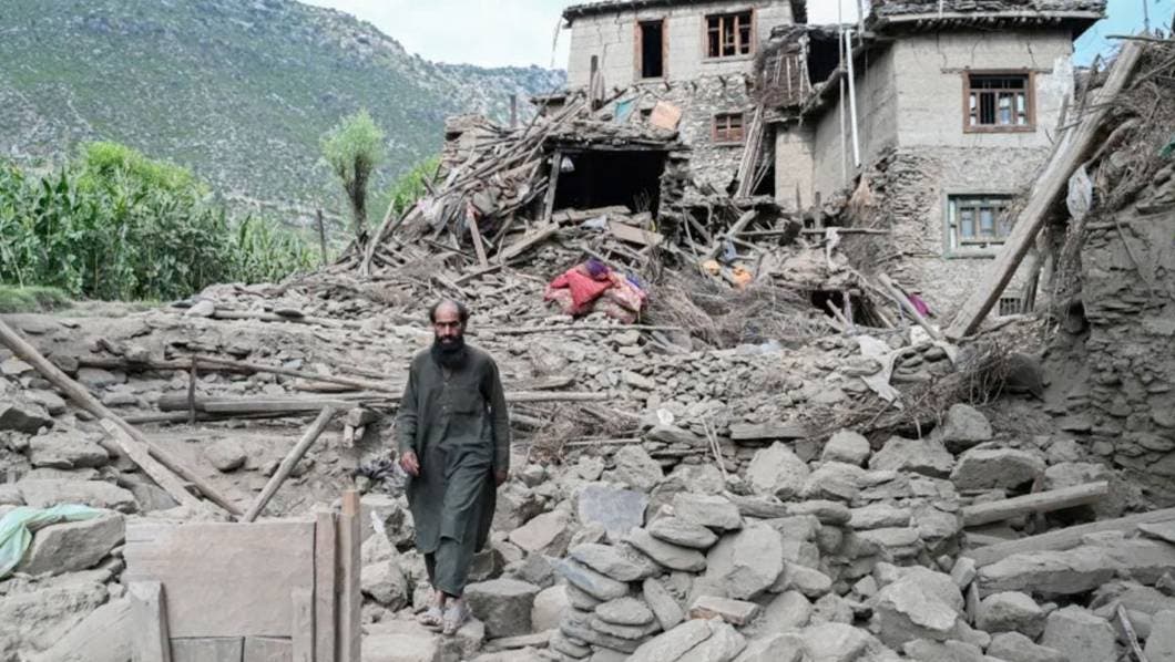 Terremoto en afganistán