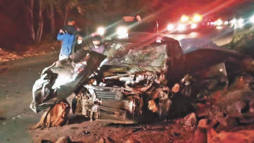 Chocan de frente en carretera Jonacatepec-Tetillas