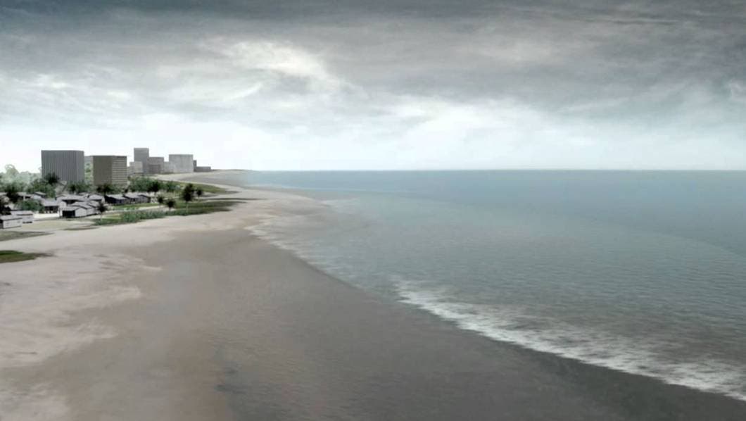 Mar se aleja antes de tsunami