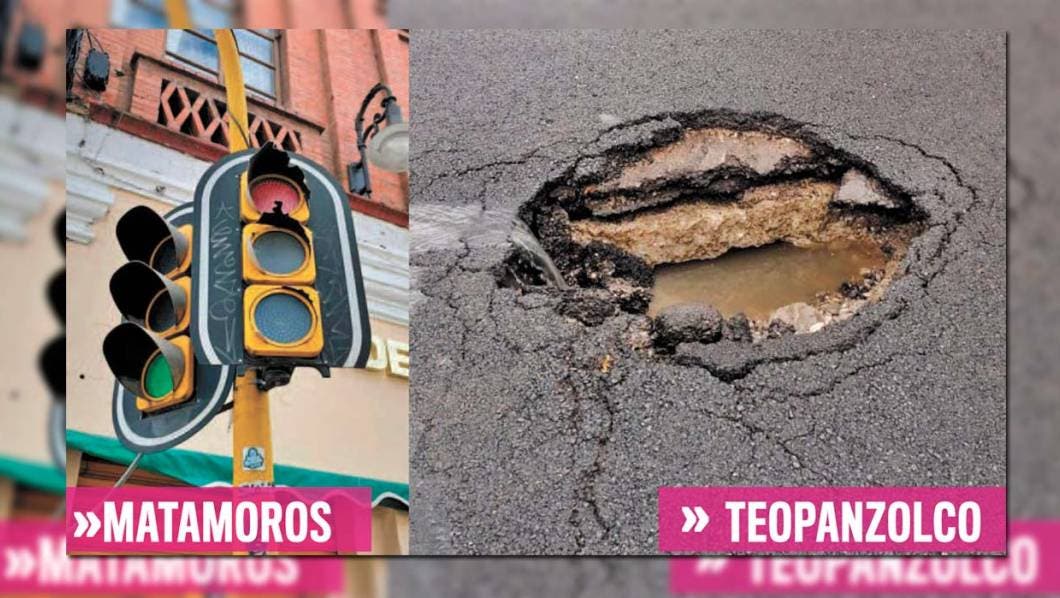 Desquician Cuernavaca semáforos en mal estado