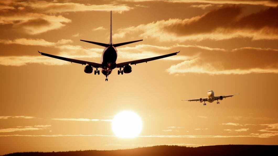 Situación de aviones en México y Estados Unidos