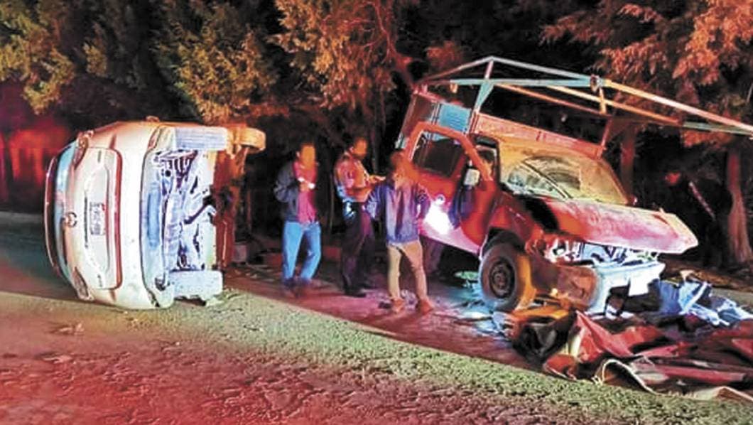 Dos muertos y 4 heridos, saldo de accidente en la México-Cuernavaca
