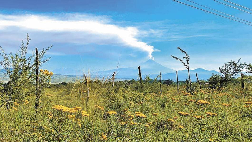 La actividad del Popo no es de riesgo: UNAM
